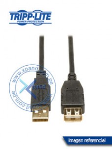 CABLE EXTENSIÃ³N TRIPP-LITE U024-006, USB 2.0 DE ALTA VELOCIDAD (A M/H), 1.83 MTS.