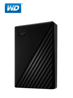 DISCO DURO EXTERNO WESTERN DIGITAL MY PASSPORT, 2TB, USB 3.2 GEN 1, USB 3.0, NEGRO.