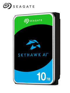 DISCO DURO SEAGATE SKYHAWK AI, ST10000VE001, 10TB, SATA 6GB/S, 256MB CACHE, 3.5