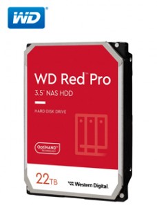 DISCO DURO WESTERN DIGITAL RED PRO WD221KFGX, 22TB, SATA 6GB/S, 3.5 7200RPM, CACHE 5