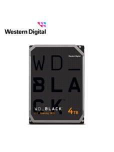 DISCO DURO PARA GAMING WESTERN DIGITAL WD_BLACK, 4TB, SATA, 256MB CACHE, 7200RPM, 3.5