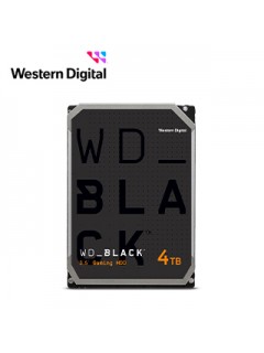 DISCO DURO PARA GAMING WESTERN DIGITAL WD_BLACK, 4TB, SATA, 256MB CACHE, 7200RPM, 3.5