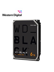 HD WD BLACK 6TB SATA 7200