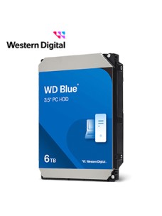 HD WD BLUE 6TB SATA 256MB 5400