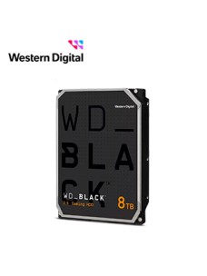 HD WD BLACK 8TB SATA 7200