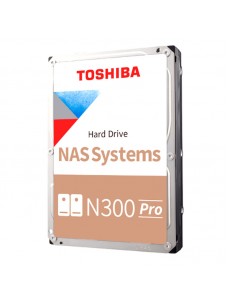 DISCO DURO TOSHIBA NAS N300 PRO, 8TB SATA 6.0GB/S, 7200RPM, 512MB CACHE, 3.5.