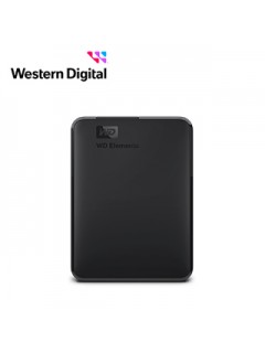DISCO DURO WESTERN DIGITAL WD ELEMENTS, 6TB, USB 3.2 GEN 1, USB 3.0, NEGROEL WD 