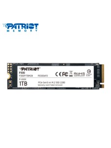 UNIDAD EN ESTADO SÃ³LIDO PATRIOT P300, 512GB, M.2 2280 PCIE GEN3 X4 NVME 1.3VELOC