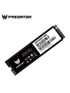SSD PREDATOR GM7000 1 TB PCIE GEN4 X 4, NVME 1.4,7400 MB/S, 6400 MB/SELEVA EL RE