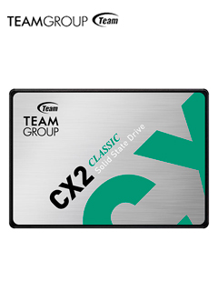 UNIDAD DE ESTADO SOLIDO TEAMGROUP CX2, 256GB, SATA 6.0 GB/S, 2.5, ECC, DC +5VVE UNIDAD DE ESTADO SOLIDO TEAMGROUP CX2, 256GB, SATA 6.0 GB/S, 2.5, ECC, DC +5VVE