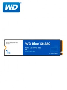 UNIDAD EN ESTADO SOLIDO WESTERN DIGITAL BLUE SN580 1TB M.2 2280, PCIE GEN 4.0 X4 NVME