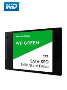 UNIDAD EN ESTADO SOLIDO WESTERN DIGITAL GREEN, WDS200T2G0A, 2TB, SATA 6GB/S, 2.5, 7M