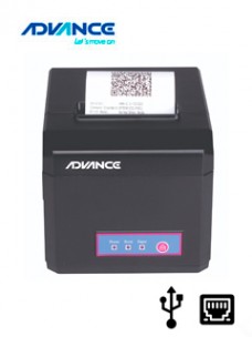 IMPRESORA TÃ©RMICA ADVANCE ADV-8010, VELOCIDAD DE IMPRESIÃ³N 300 MM/SEG ,USB+LANIM