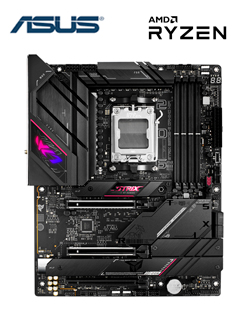 MOTHERBOARD ASUS ROG STRIX B650E-E GAMING WIFI, CHIPSET AMD B650, SOCKET AMD AM5, ATX MOTHERBOARD ASUS ROG STRIX B650E-E GAMING WIFI, CHIPSET AMD B650, SOCKET AMD AM5, ATX