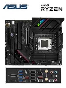 MOTHERBOARD ASUS ROG STRIX B650E-F GAMING WIFI, CHIPSET AMD B650, SOCKET AMD AM5, ATX