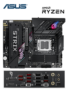 MOTHERBOARD ASUS ROG STRIX B850-E GAMING WIFI, CHIPSET AMD B850, SOCKET AMD AM5, ATX