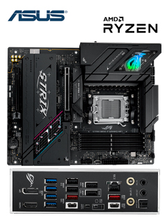MOTHERBOARD ASUS ROG STRIX B850-F GAMING WIFI, CHIPSET AMD B850, SOCKET AMD AM5, ATX