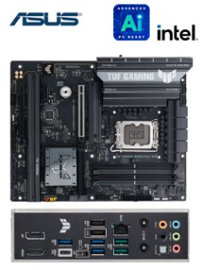 MOTHERBOARD ASUS TUF GAMING B860-PLUS WIFI, CHIPSET INTEL B860, LGA 1851, HDMI, DP, A