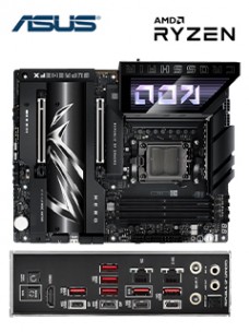 MOTHERBOARD ASUS ROG CROSSHAIR X870E HERO, CHIPSET AMD X870E, SOCKET AMD AM5, ATX