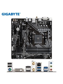 MOTHERBOARD GIGABYTE A520M DS3H AC, AM4, DDR4, DVI-D, HDMI, DP, MICRO-ATXSOPORTA