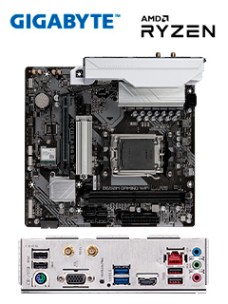 MOTHERBOARD GIGABYTE B650M GAMING WIFI, CHIPSET AMD B650, SOCKET AMD AM5, MATXSO