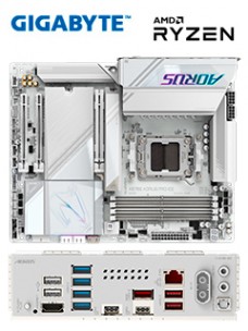 MOTHERBOARD GIGABYTE X870E AORUS PRO ICE, CHIPSETAMD X870E, SOCKET AMD AM5, ATXS