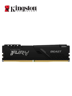 MEMORIA KINGSTON FURY BEAST, 8GB, DDR4 3600 MT/S,PC4-28800, CL17, 1.35V.