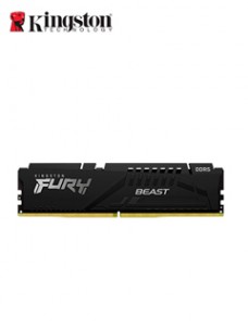 MEMORIA DIMM KINGSTON FURY BEAST 8GB DDR5-6000MHZPC5-48000, 1RX16, CL36, 1.35V, 288-P