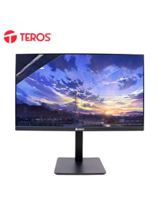 MONITOR PLANO GAMING TEROS TE-2416CS, QHD IPS, 100HZ, HDMI, DP, AUDIO OUT, CÃ¡MARA 5MP