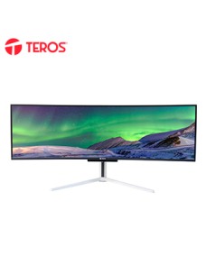 MONITOR GAMING TEROS TE-4920G, 49 VA, 144HZ, 0.03MS, HDMI, DP, RJ45, SPEAKERLLE