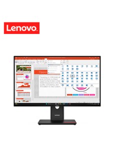 MONITOR PLANO LENOVO THINKVISION T27-40, 27 WLEDFHD IPS/HDMI/DP/VGA/USB-C/USB-B/USB-