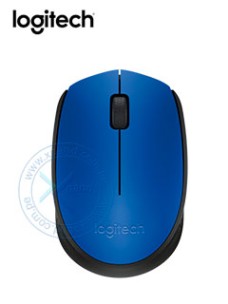 MOUSE Ã³PTICO INALÃ¡MBRICO LOGITECH M170, AMBIDIESTRO, RECEPTOR USB, 2.4 GHZ, AZUL.