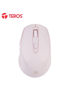 MOUSE INALÃ¡MBRICO TEROS TE-1234S, 2.4GHZ, 6 BOTONES, USB, ROSADOEL MOUSE INALÃ¡MB