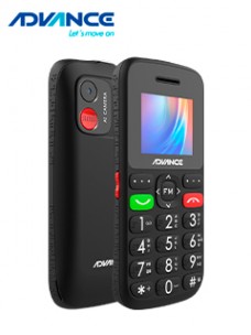 TELÃ©FONO CELULAR SENIOR 4G ADVANCE HL2460, 1.77,RADIO FM WIRELESS, DESBLOQUEADO