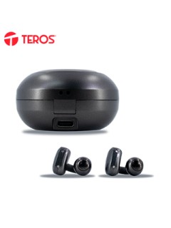 AUDÃ­FONOS TEROS TE-8079N, BLUETOOTH, TWS, NEGRODESCUBRE LOS AUDÃ­FONOS INALÃ¡MBRIC