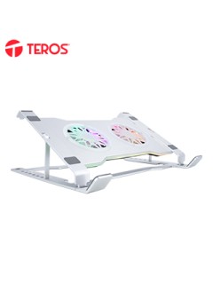 COOLER PARA NOTEBOOK TEROS TE-7135N, SOPORTA TABLETS Y NOTEBOOKS DE 9 HASTA 16, PLA
