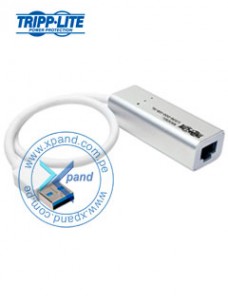 ADAPTADOR DE RED TRIPP-LITE U336-000-GB-AL, USB 3.0 SUPERSPEED A GIGABIT ETHERNET