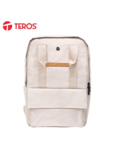BACKPACK TEROS CITY II BEIGE TE-9026BG,PARA NOTEBOOKS DE HASTA 15.6NUEVA MOCHIL