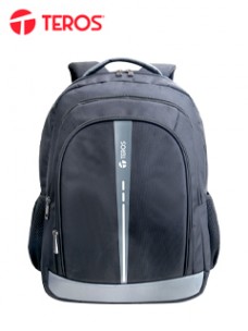 BACKPACK TEROS WORK BLACK/GREY TE-IDS18570, PARA NOTEBOOKS DE HASTA 15.6MOCHILA