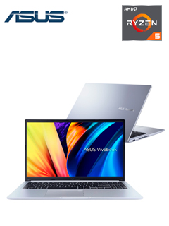 NOTEBOOK ASUS VIVOBOOK 15, 15.6 FHD LED, RYZEN R5-7430U HASTA 4.3GHZ 16GB DDR45