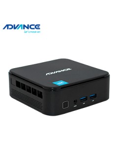 MINI PC ADVANCE NUC N100 HASTA 3.4GHZ, 4C/4T, INTEL UHD, HDMI, DP, USB 2.0/3.0, BT