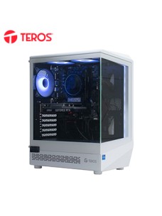PC TEROS TE-8002G CORE I5 14400F 2.5/4.7GHZ 16GB DDR5-5600 RTX3050 6GB UBUNTU, BLANCO