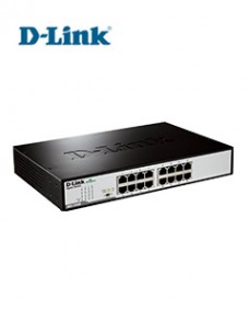 SWITCH D-LINK DGS-1016C, 16 RJ-45 10/100/1000 MBPS, AUTO MDI/MDIX.PRESENTACIÓN E