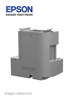 CAJA DE MANTENIMIENTO EPSON T04D100, PARA EPSON ECOTANK.ALMACENA TINTA QUE SE EL