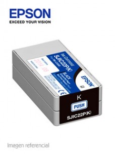 CARTUCHO DE TINTA EPSON COLOR NEGRO PARA IMPRESORAS EPSON TM-C3500.