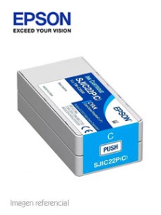 CARTUCHO DE TINTA EPSON COLOR CIAN PARA IMPRESORAS EPSON TM-C3500.