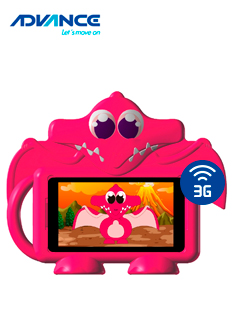 TABLET ADVANCE INTRO TR5996, 7 TN 1024X600, ANDROID 11 GO, 3G, DUAL SIM, 16GB, RAM 2