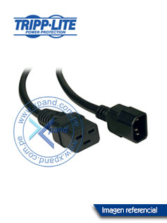 CABLE DE EXTENSIóN DE ALIMENTACIóN TRIPP-LITE P047-010, 15A, 14AWG, C19 A C14, 3.05 M CABLE DE EXTENSIóN DE ALIMENTACIóN TRIPP-LITE P047-010, 15A, 14AWG, C19 A C14, 3.05 M