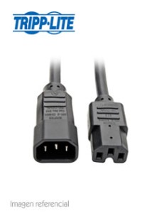 CABLE DE ALIMENTACIÃ³N TRIPP-LITE P018-010, IEC C14 A IEC C15, 15A, 110-250V, 3.05MTS.