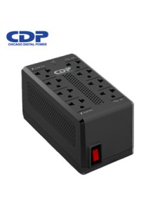 ESTABILIZADOR AUTOMATICO DE VOLTAJE CON SUPRESIONDE PICOS CDP RAVR1008I, 900VA/450WAT